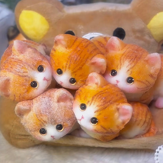 Silicone Realistic Cat Squishy Cute Squishy Kitten Gift